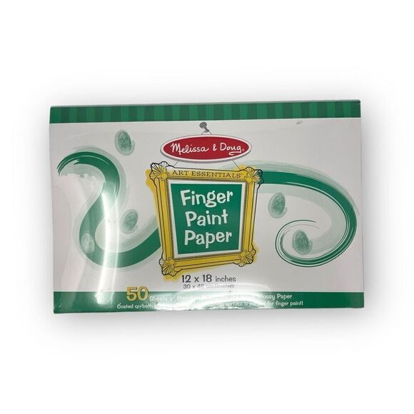 Melissa & Doug Finger Paint Paper Pad 12"x18" - Picture 1 of 4